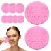 Face Wash Sponges - Natural Skincare Sponges for Gentle Exfoliation Makeup Remover Cellulose Facial Sponges Cosmetic Spa Sponges Face Washing Makeup Removal 10 Pieces