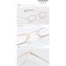 Eyeguard Narrow Reading Glasses - Compact Mini Super-Light Metal Portable Case 2 Pairs (+1.00 Enlargement) for Men & Women - Perfect for Travel! - Buy Online on GoSupps.com