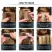 Real Hair Tape Extensions - 20pcs Wavy 50g 50cm Remy #04 Medium Brown & Chocolate Brown - Buy Online on GoSupps.com