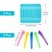 55mm Self Grip Hair Rollers Set - 18 Pieces with Duck Teeth Hair Clips for Women & Men - Buy Online on GoSupps.com