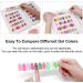 Detachable Nail Polish Color Chart Display Book 120 Colors Nail Gel Polish Sample Display Book No Need Glue/No Need Pasting with Nail Display Stand 14 Color Card Clip Sheet 150 Replace Nail Tips - Buy Online on GoSupps.com