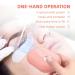 mlogiroa Mini Lash Fan - USB Rechargeable Handheld Cooling Fan for Eyelash Extensions (Pink) - Buy Online on GoSupps.com