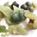 VAGILO 100g Natural Prehnite Grapestone Green Prehnite Silicate Minerals Home Decoration Jewelry Processing 2-5cm 80-100g - Buy Online on GoSupps.com