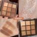 Neutral Nude Brown Eye Shadow Palette - Highly Pigmented Rose Gold & Dark Brown Makeup for Natural Look - Long Lasting & Perfect for Brown Eyes - Buy Online on GoSupps.com