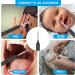 Wireless Ear Wax Removal Tool Camera | 1296P FHD | LED Light | 13 PCS WiFi Earwax Removal Kit | Ear Cleaner for iPhone iPad Android - Black - Buy Online on GoSupps.com