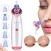 White Rose Gold Powerful Pore Vacuum Electric Blackhead Extractor - Buy Online on GoSupps.com