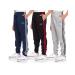 iXtreme Boys' Sweatpants - 3 Pack Active Tech Fleece Jogger Pants with Pockets (Size: 8-18) Black/Navy/Grey 8