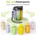 Auvon 7-Day Pill Organizer - Portable Medication Box with 6 Compartments for Vitamins & Supplements - Buy Online on GoSupps.com