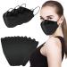 50Pcs Black KF94 Disposable Face Masks - 4-Layer Safety Face Mask, 50 Count (Pack of 1) - Black - Buy Online on GoSupps.com
