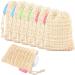 Natural Sisal Soap Bags - 6-Pack | Eco-Friendly Soap Nets & Sacks for Sustainable Body Care - Beige Natural Product - Buy Online on GoSupps.com