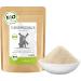 Flea seed shells ground organic 1000g (1 kg) i 99% purity I psyllium shell flour low carb - Indian psyllium shells - raw food quality - biocontor