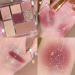 Eyeshadow Palette Neutral | 7 Colors Pigment Eye Shadow Pallete Professional Beauty Makeup Highly Pigmented Eye Shadow Pallete for Different Makeup Shakven No. 04 Temperament Purple Brown - Buy Online on GoSupps.com