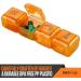 Large 7-Day Weekly Pill Organizer - MEDca 4 Compartment Am/pm Pill Box - Travel Medication Dispenser Case - for Vitamins and Medicines - Multi 1 Count - Buy Online on GoSupps.com