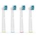 Oral B Replacement Brush Heads 4 Pack - Fits Precision Floss Pro White Sensitive Gum Care - Cross Sensi Whitening - By WyFun - Buy Online on GoSupps.com