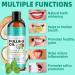 Organic Coconut Pulling Oil with Peppermint - Fresh Breath Whitening & Gum Health - 8 Fl Oz - Buy Online on GoSupps.com