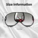 SSIMOO Wine Glass Sleep Mask - Adjustable Breathable Eye Mask for Comfortable Sleep | Fashionable Black Design - Buy Online on GoSupps.com