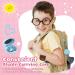 Kids Ear Plugs - Reusable Noise Cancelling Silicone Earplugs for Ages 6-12 | 2 Pairs for Concerts Flying School & Playtime - Grey & Blue - Buy Online on GoSupps.com