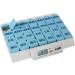 e-Pill Daily 7-Day Pill Organizer - Large Weekly Vitamin & Medicine Box with Reminder - Buy Online on GoSupps.com