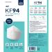 30 Pack KF94 White Masks | 4-Layered Face Safety | Adjustable Earloop | FDA Registered | Individually Sealed | Made in Korea - Buy Online on GoSupps.com