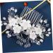 Didiseaon Bridal Headwear Wedding Hair Ornament Rhinestone Hair Comb Hair Accessories Bride Headpiece Wedding Decoration Bridal Hair Comb Crystal Wedding Supplies Bridesmaid Manual - Buy Online on GoSupps.com