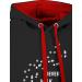 Shirtracer Contrast Hoodie for Men & Women - 'Never Walk Alone' Paw Prints Gift for Dog Owners - Black/Red M - Buy Online on GoSupps.com