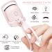 Heated Eyelash Curler - Bright Pink 2 Heating Modes Curling Comb for Natural Lashes | Shop Internationally - Buy Online on GoSupps.com
