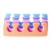 Soft Two Tone Toe Separators - 12 Pack - Ideal for Pedicures, Nail Polish Application & Toes Alignment - Iridesi - Buy Online on GoSupps.com
