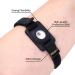 MGZNMTY Adjustable Armband for Freestyle Libre 3 CGM - Black | Sensor Cover | No More Patches - Buy Online on GoSupps.com