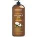 Fractionated Coconut Oil 16 fl. oz - 100% Natural & Pure MCT Coconut Oil for Hair Skin and Aromatherapy Carrier Oil Massage Oil Best Skin Moisturizer