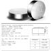 PKCELL LR936 Batteries - 1.5V AG9 Button Cell Watch Batteries (20 Pcs) - High Performance LR45 G9 194 394 - International Shipping Available - Buy Online on GoSupps.com
