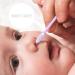 Silicone Cotton Swabs - Reusable Q-Tips for Gentle Cleaning | BPA-Free Washable Mini Swabs in Purple for Kids & Adults - Buy Online on GoSupps.com