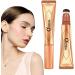 Liquid contour stick Liquid Foundation Wand Contour Stick High Coverage Natural Matte Finish Highlighter Stick Silky Cream Face Makeup Stick for daughter friend Novent - Buy Online on GoSupps.com