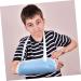 CIYODO Children's Arm Sling Arm Sling Arm Brace Shoulder Immobilizer Arm Immobilizer Sling Net 50X27CM Sky-blue - Buy Online on GoSupps.com