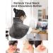 RENPHO Heating Pad for Neck and Shoulders - FSA HSA Eligible, Electric Heated Neck Wrap for Pain Relief - Machine Washable, 9 Heat Levels, 4 Auto Shut Off Timers - 19x24'' Gray - Buy Online on GoSupps.com