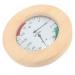 Kuuleeyn 2-in-1 Sauna Hygrothermographer - Wooden Wall-Mounted Thermometer & Hygrometer for Real-Time Monitoring - Buy Online on GoSupps.com