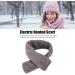 Heated Neck Scarf | USB Heated Wrap for Men & Women | Soft & Warm Winter Neck Pillow in Gray - Buy Online on GoSupps.com