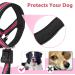 Soft Adjustable Dog Muzzle for Medium & Large Dogs | No Pull Padded Design for Safe Training - Pink (Snout 9.5-14) - Buy Online on GoSupps.com