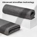 Strip-Free Microfiber Cleaning Towels - Magical Thickened Cloths for Home Windows Mirrors and Cars (Pack of 5) - Buy Online on GoSupps.com