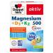 Double heart Magnesium 500 + D3 + K2 - High -dose magnesium as a contribution to the normal function of the muscles and nervous system - 30 vegetarian depot tablets 30 pieces (1 Pack)