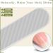 Glass Nail Files Set - 2Pcs Regular & 2Pcs Nano Files with Case | Professional Double Sided Glass Files for Natural Nails - Perfect Gifts for Women and Mothers - Buy Online on GoSupps.com