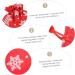 PLAFOPE Candy 10pcs Snowflake Burlap Bag Holiday Pouch Portable Bag Package Bag Storage Bag Handbag Christmas 14X10X0.3CM Red - Buy Online on GoSupps.com