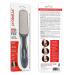 Probelle Double Sided Multidirectional Nickel Foot File Callus Remover - Instantly Reduce Calluses and Corns to Powder, Safe Tool (Dark Grey) - Buy Online on GoSupps.com