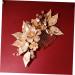 Ipetboom Golden Flower Hair Comb Bridal Hair Side Comb Womens Barrettes for Hair Pearl Bead Hair Pins Bridal Hair Clip Comb Wedding Hair Comb Crystal Accessories Bride European and American - Buy Online on GoSupps.com