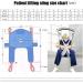 Toileting Sling Patient Lifter Bariatric Handicap Lift Hoist Sling Premium Sling Use with Patient Lifts and Ceiling Hoists Rehabilitation Aids for The Elderly and Patients S - Buy Online on GoSupps.com