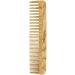 TEK - Handmade in Italy Large fine tooth comb for coarse and/or fine hair - 20 x 4.5 cm