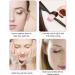 Hair Dressing Curler Face Cleaning Brush Eyebrow Brush Eyelash Assistant Women Beauty Set Pink - Buy Online on GoSupps.com