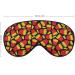 French Fries Sleep Mask for Women | Adjustable Eye Shades & Elastic Strap for Comfortable Sleep - Buy Online on GoSupps.com