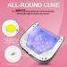 54W Belle Cordless UV LED Nail Lamp: Touch Control, Sensor Timer, Rechargeable Gel Nail Dryer for Salon & Home - Black - Buy Online on GoSupps.com