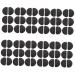 NOLITOY 72 Pairs Non-Slip Stickers Sole Pads Non-Slip High Heels Pads Sneaker Accessories Sole Sticker Anti Sneaker Protector Prevention Sole Tape Non-Slip Sole Heel Pad Shoe Rubber