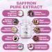 Saffron Extract Supplement 100mg - Natural Appetite Suppressant for Weight Loss - Organic Support for Eye, Heart Health - Anti-Stress Energy Booster - Buy Online on GoSupps.com